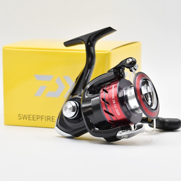 DAIWA Sweefire CS Spinnefiskehjul 1500-5000 ABS Med Metal Spole Kraft 2-8KG Fortykkede Hårde Tænder Til Flod Sø Hav 2000 Series