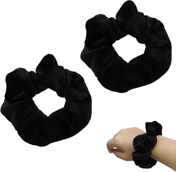 2-pack hårband - Mjuka stickade hårband för kvinnor - Hårband för flickor - Elastiska hårband