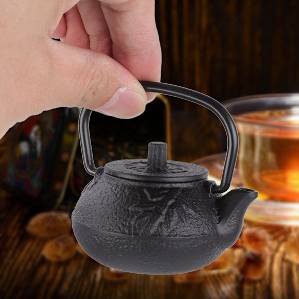 50ml Mini Jernkanne Imitasjon Japansk Støpejern Tekanne Te-sett
