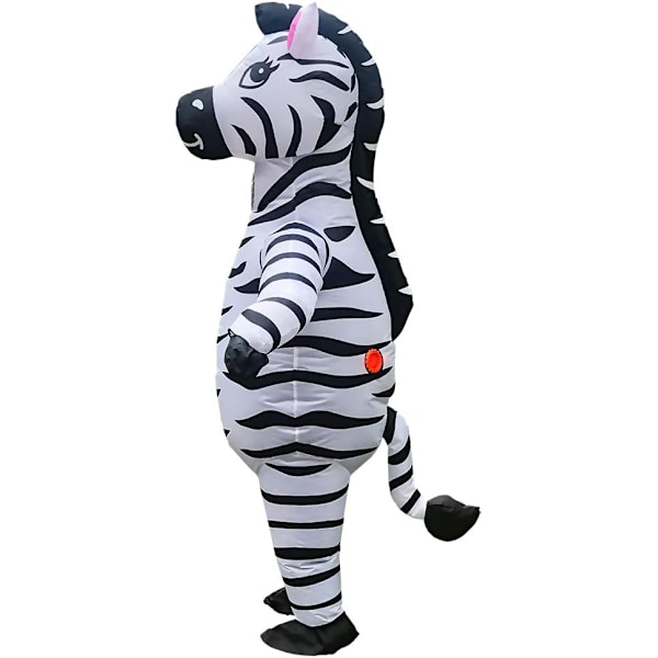 Oppustelig Zebra Kostume Oppustelige Kostumer Halloween Kostumer Voksen