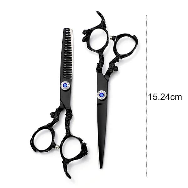 Professionelle Hårklippesaks og Tyndingssaks i Rustfrit Stål til Salon og Hjemmebrug Style-2 other-One Size