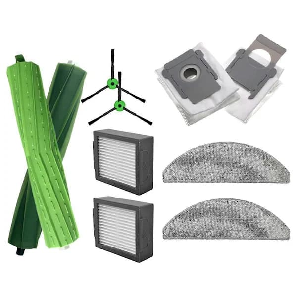 Til Combo I5 / I5+ / J5 / J5+ Robotstøvsuger Tilbehør Hovedbørste Hepa Filter Mopp Støvpose