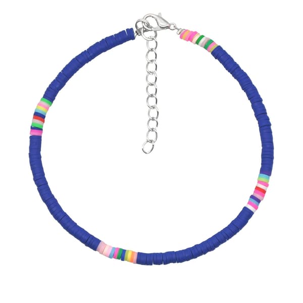 5-pack Boho-fotlänkar (bildfärger), pärlfotlänkar, färgglada La