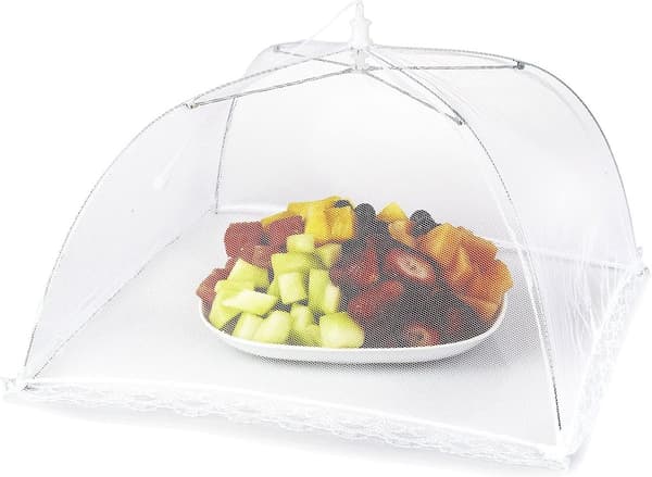 1 Styck Mesh Mat Skyddstält Utomhus - Vikbart Paraplytält