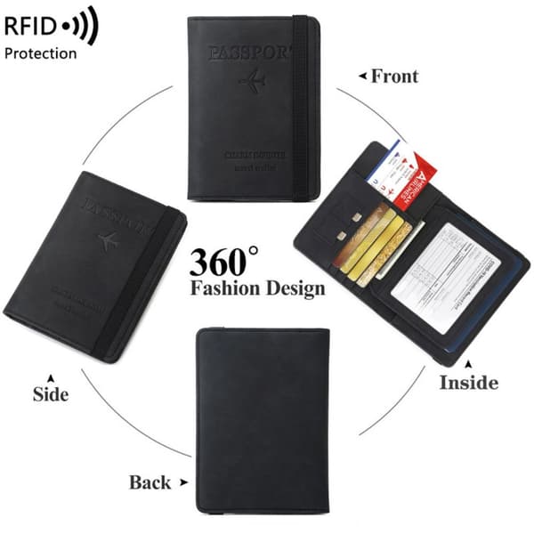 RFID-passikotelo passipidike PUNAINEN red