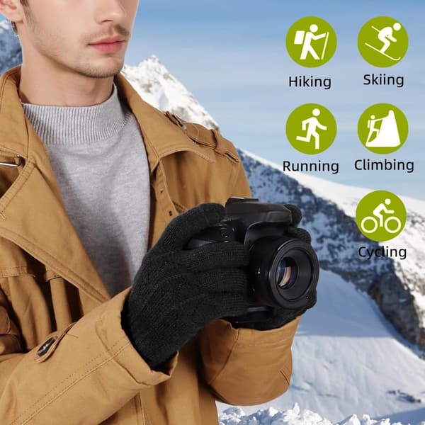 Handskar - Vinterhandskar - Varma handskar - Pekskärmshandskar - Vinterpekskärmshandskar Herr