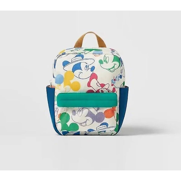 2022 Disney Rygsæk til Kvinder Mickey Mouse Tegneserie Mønster Stor Kapacitet Skoletaske til Børnehave Dreng Pige Rejsetaske Mochila As shown-3