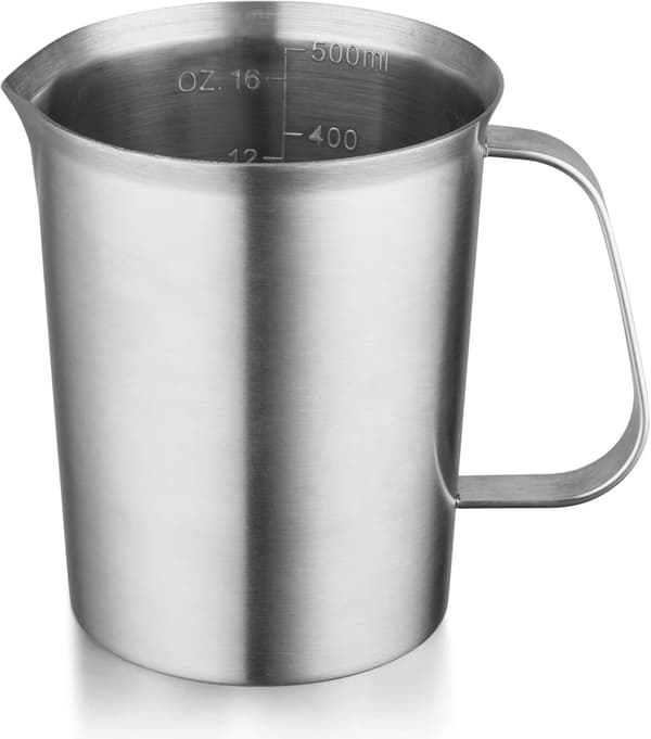 Mätkopp med hällpip - Mätkoppar med skala - 500 ML - Mätkoppar - Mätkoppar
