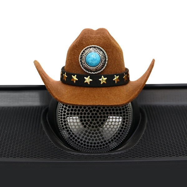 Passer til Volvo Bauer hat cowboyhat serie lydcenter dekoration S60/90/XC60 bilinteriør Cowboy Hat True Eyes
