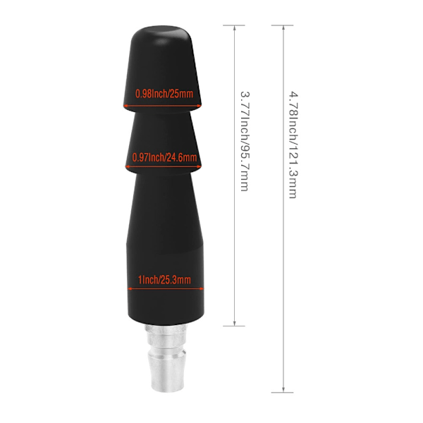 Vac U Lock Adapter Lynkobling Enhed Bøjelig Fjeder
