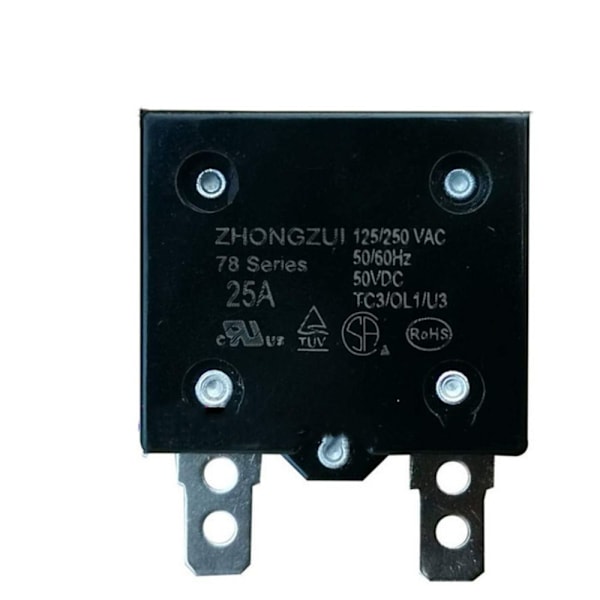 2 st Reläsäkring Strömöverbelastningsskydd 20A 20A 20A 20A