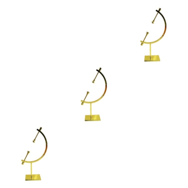 1/2/3/5 Sfärhållare Displayställ Ornament Glasbollhållare Guld S 100x40x150mm Gold S 100x40x150mm 3Set