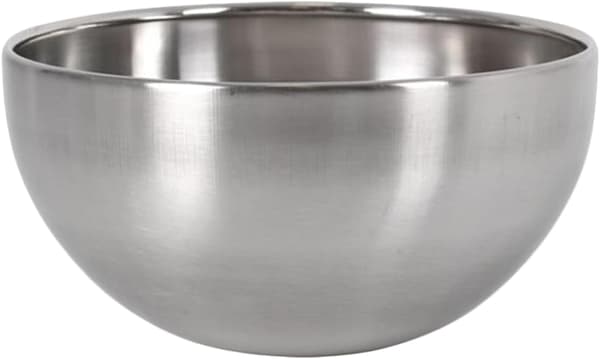 4 Mini Køkkenskåle - Snackskål - Oliven, Jordnødder, Sovser - Sæt med 4 - Rustfrit Stål (15 cm)