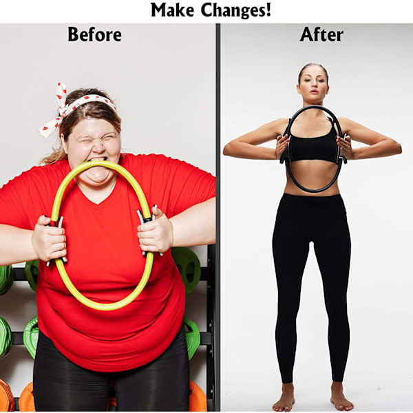 Pilatesring - Magisk Fitnesscirkel, Okrossbar Yogaring