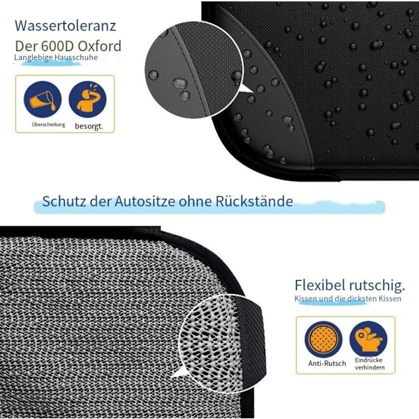 Barnestolputer 2 stk, egnet setebeskyttelse for bilbarnestol