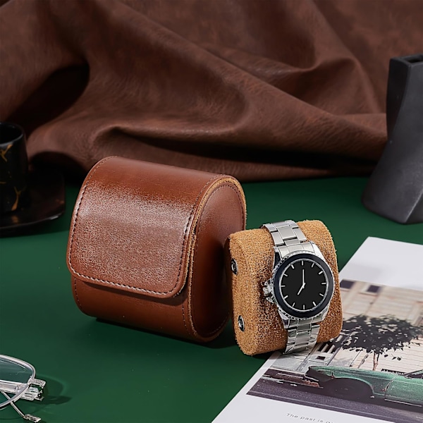 Personlig klockbox, reseklockbox, bärbar förvaringsbox för armbandsklockor
