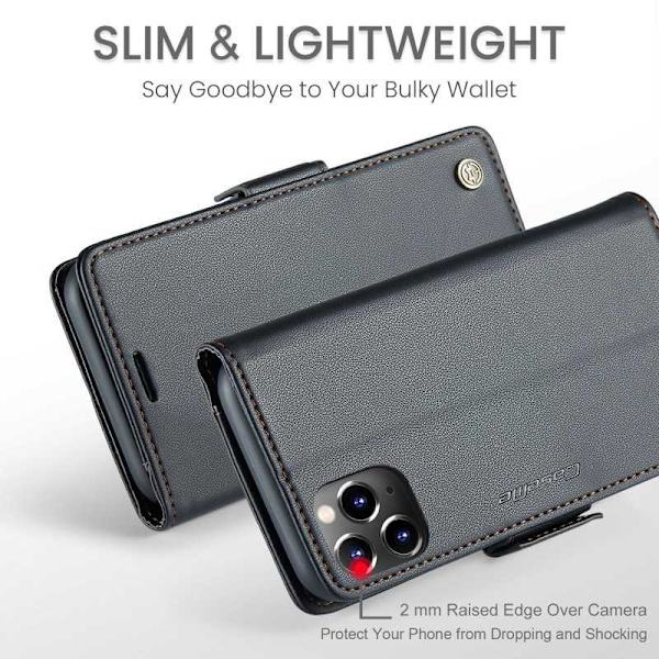 CaseMe Skin Pro -kotelo iPhone 11 Pro Maxille Black Svart