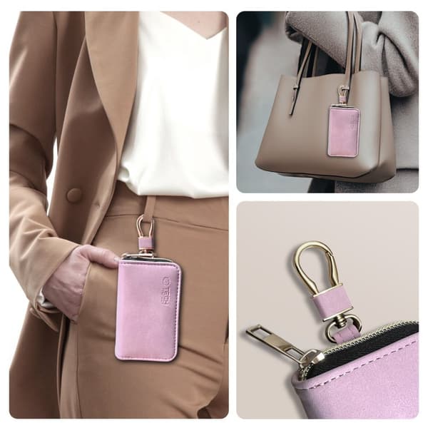 Tech-Protect RFID Signaalinestokotelo Baby Pink 100