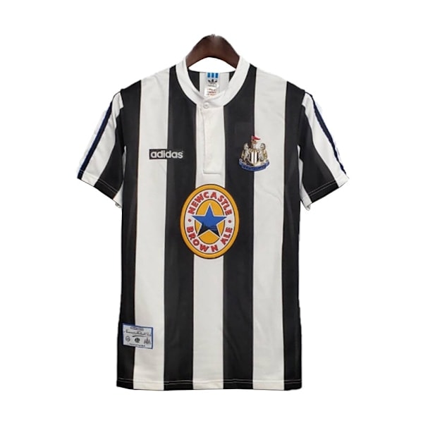 Newcastle United 1996/97 Hjemme Retro Trøje SHEARER #9 Fodboldtrøje Fan T-Shirt XL XL