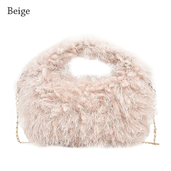 Pels Håndtasker Crossbody Taske BEIGE beige