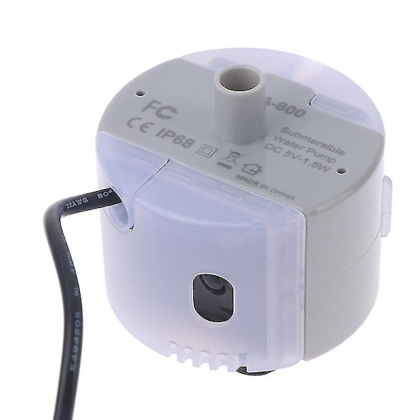 SMA-800 Vattenpump för Djurfontän, Lågt Ljud, Borstlös Motor, Dränkbar - m.39