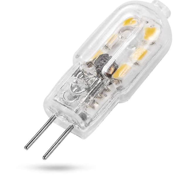 10 stk G4 LED maispinnerlamper (AC/DC12V: varmt lys 3000K)