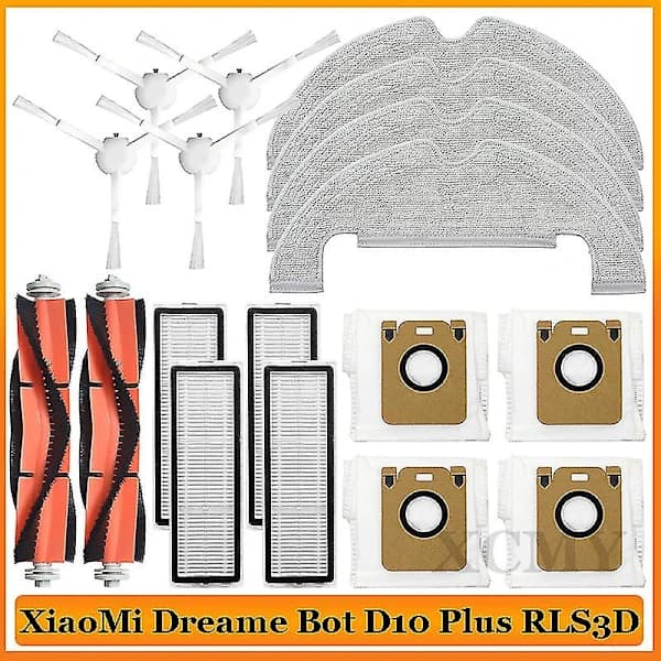 Xiaomi Dreame D10 Plus RLS3D Robotstøvsuger Tilbehør Kompatible Deler[JUN]