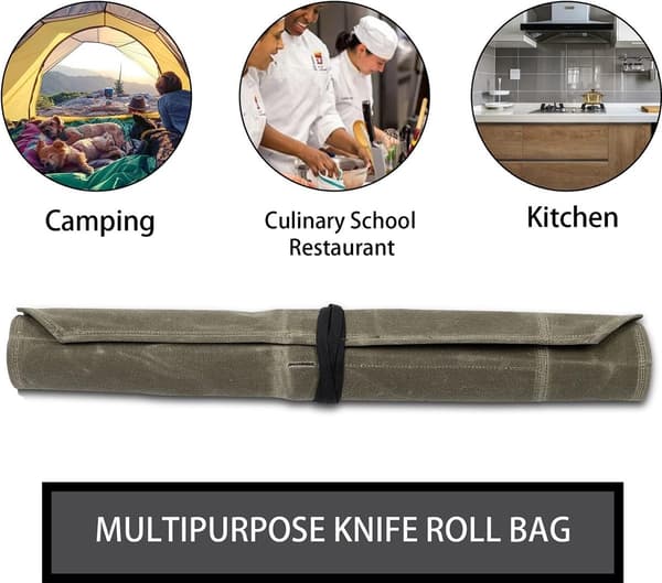 Chef Tools Protector - Knivrullefodral - Köksredskap - Kockmode - Knivmapp - Knivväska