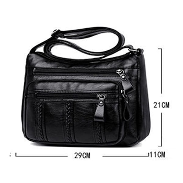 Fashion Multi-Layer Large Capacity Single Shoulder Bag