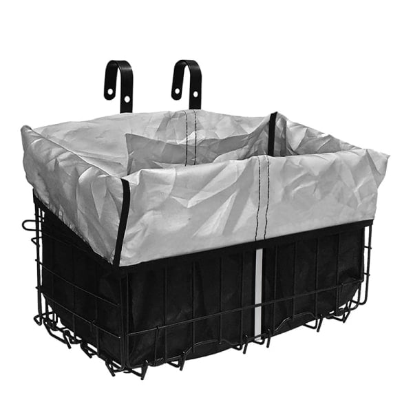 CDQ Bicycle basket cover, bicycle basket lining rainproof dustproof and sunproof Sva BlackCDQ