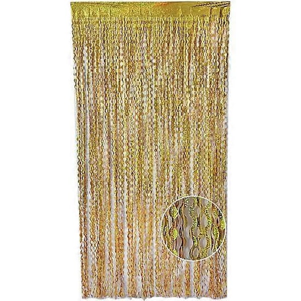 10 st Fransgardin Metallisk Glitterfolie Fransgardin Bakgrund Återanvändbar Glimmande Vågig Glitter red