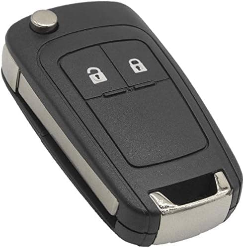 2-knapps fjernkontroll nøkkel blank for Opel Vauxhall Zafira E