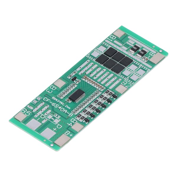 6S 24V 20A litiumbatteriskyddskort BMS-battericellskyddskort med balansering