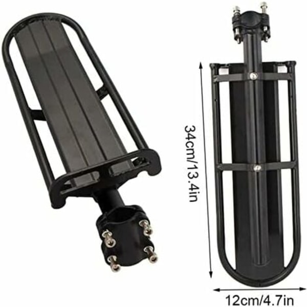#QD# Cykelpakethållare, Universal Justerbar Pakethållare Cykeltillbehör Snabbkopplings Cykelhållare, Max 10 kg, Bakre Cykelsits Snabbinstallation