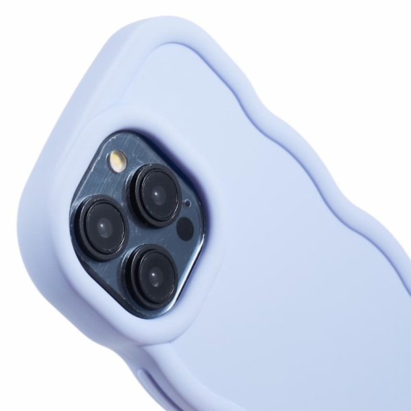 iPhone 12/12 Pro Puhelinkuori Aaltoileva Lila 27