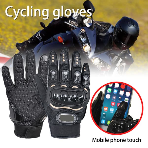 Halkfria Motorcykelhandskar Anti Fall Off Road Handskar Handskyddsutrustning 0.2