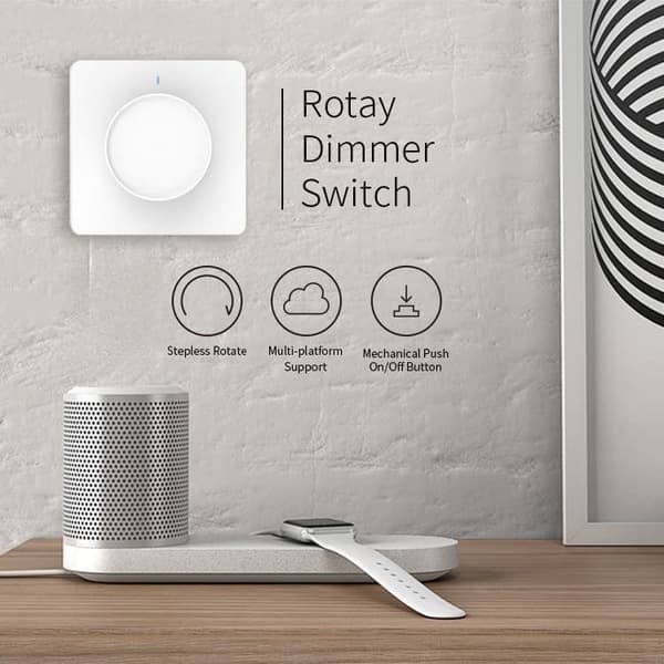 WiFi Dimmer - Roterende LED Dimmer Bryter for Lysstyrkekontroll_OF
