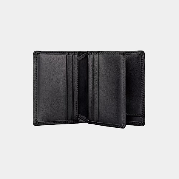 Phonet aito nahkainen lompakko korttien säilytykseen 105*80 mm Black Svart