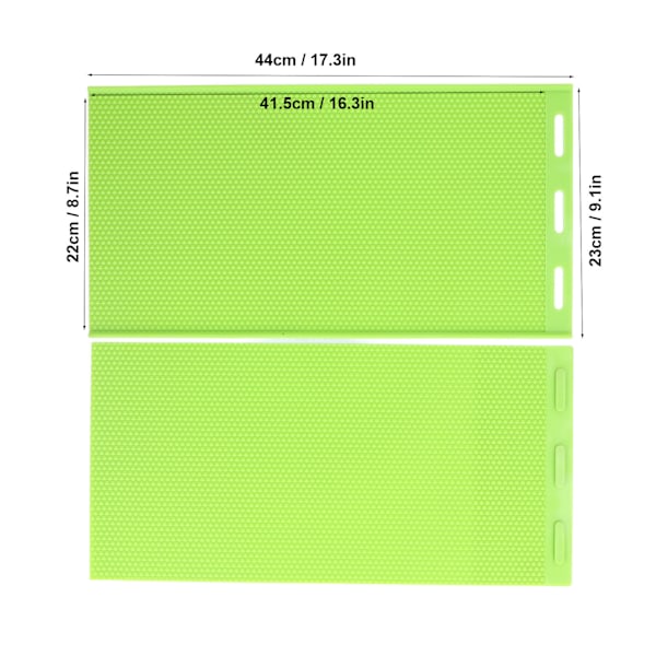 5,4 mm silikon bivoks arkform støpeform bivoks baseplate pressform birøkterutstyr