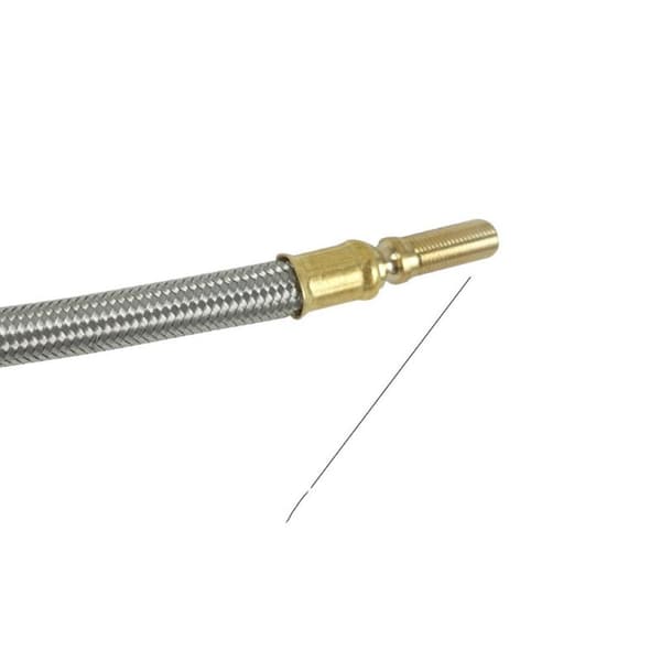 Metallflettet forlengelsesventiladapter til Xiaomi M365 Silver Silver
