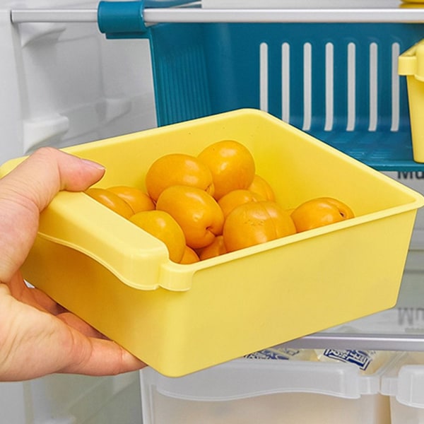 Kylbox Organizer Förvaringslåda GUL Yellow