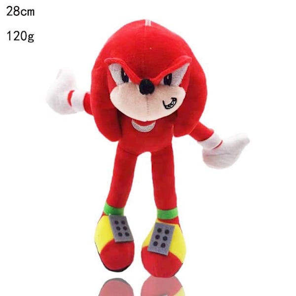 Ny Hedgehog Super Sonic Plyschleksak Super Talande Sony Docka svart black 30cm