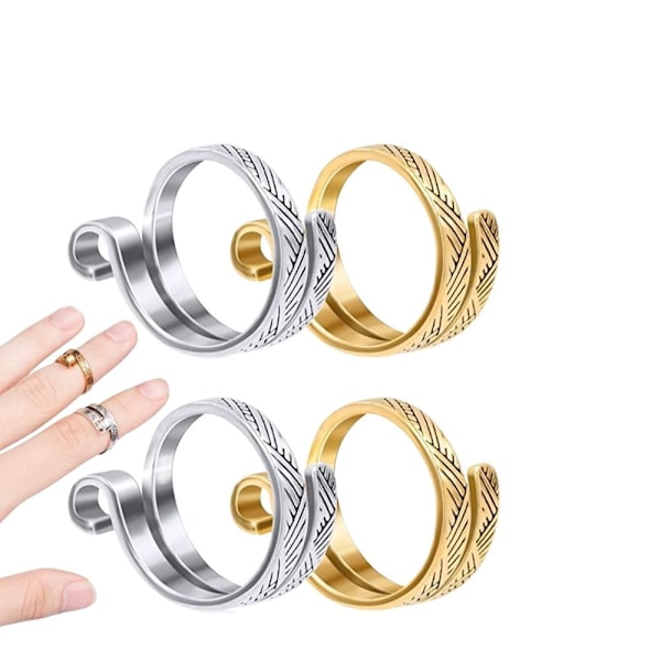Virknål Ring Stickning Virknål Ring Virknål Ficka, Virknål