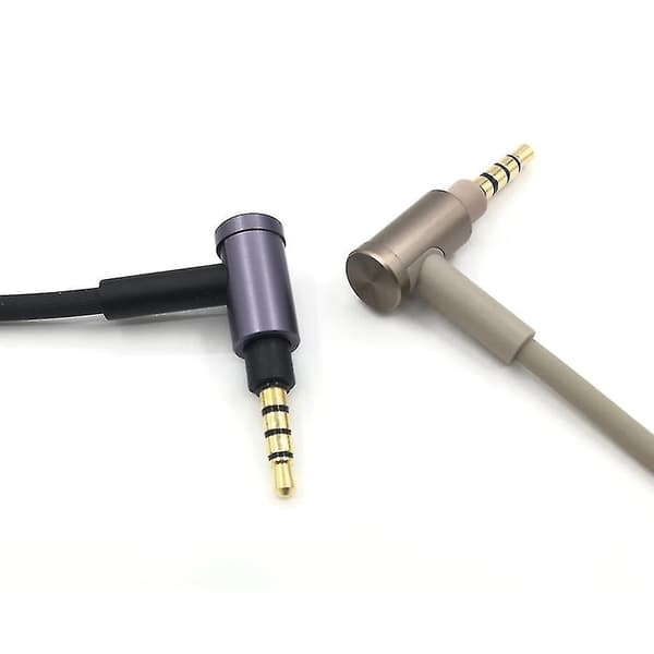 Erstatningskabel Aux-lydkabel til Sony Mdr-1a Mdr-1abt Mdr-1adac Mdr-1am2 {DB Sort Black Without microphone