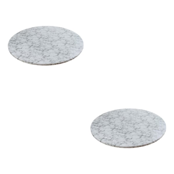 1/2/3/5 Rund Vattentät Bordsduk med Resårkant, Mjuk Vit 100 till 110cm White 100 to 110cm 2PCS