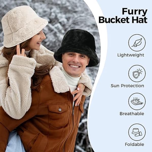 Damehat - Hat - Bucket Hat - Vinterhat - Fiskerhat - Bucket Hat Damer