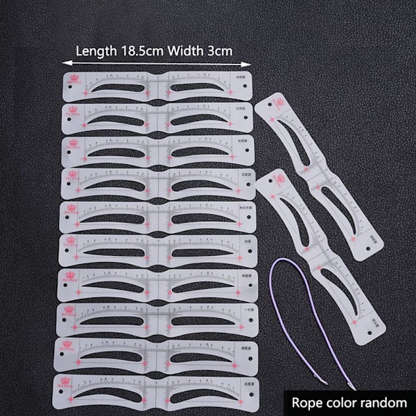 Ögonbrynsstencil Grooming Shaper Mall 1 1 1 1