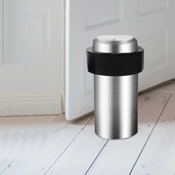 46-120mm Dørstopper Høyde Sterk Selvklebende Rund Punch-fri Dørstopper for Vaskerom-Perfekt 46mm
