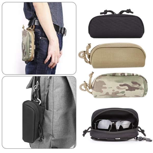 Brilleveske Brillepose SVART black