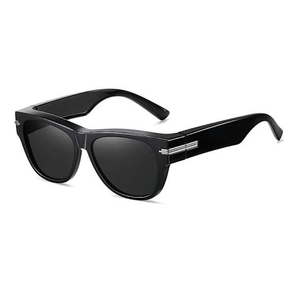 2024 Högkvalitativa överdimensionerade solglasögon för närsynta TR90 UV400 polariserade passform över solglasögon Bright Black-C01-P01 Bright Black-C01-P01 TR7542